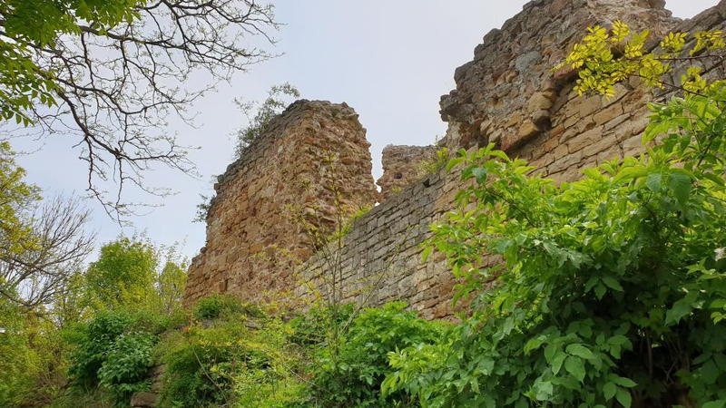 The ruins of the Zishtova Fortress in Svishtov, Bulgaria. For a few months during the winter of 1461-62, Vlad Dracula called this place home.